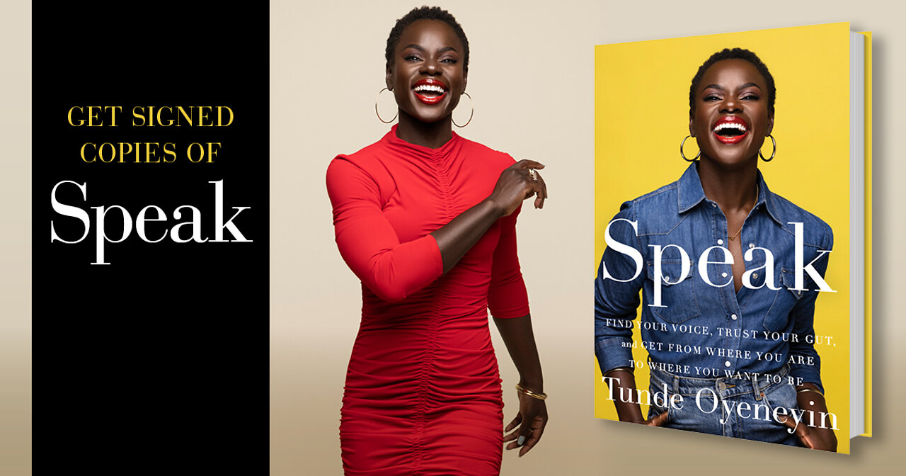 Tunde Oyeneyin's Book Signing & Interview | Speak