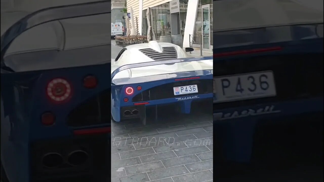 🤯Maserati MC12 is a budget Enzo Ferrari. Extremely brutal V12 #maserati #mc12 #maseratimc12