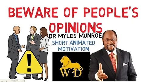 PRINCIPLES OF SUCCESS PART B - PEOPLE by Dr Myles Munroe (Powerful!!!)