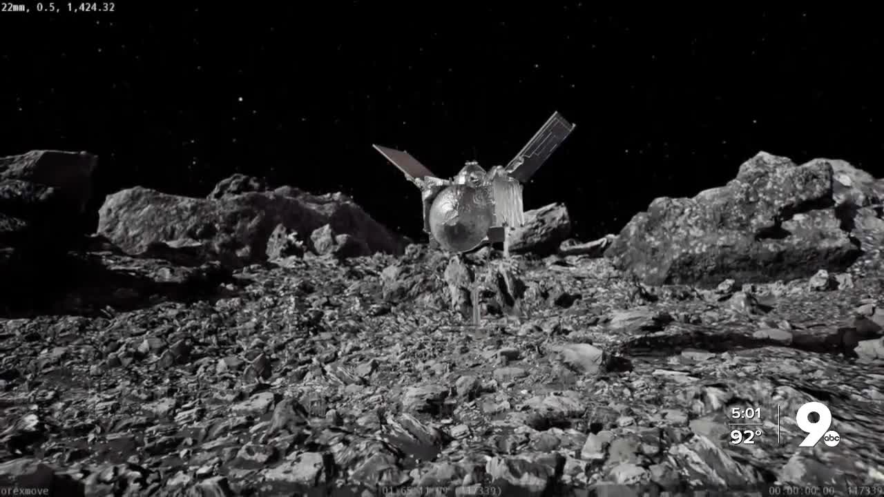 UArizona touches an asteroid to bring some of it to Earth 5p
