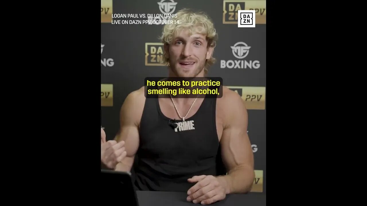 LoganPaul asked for 8️⃣ rounds and was ghosted #dillondanis #misfitsboxing #boxing #loganpaul #viral