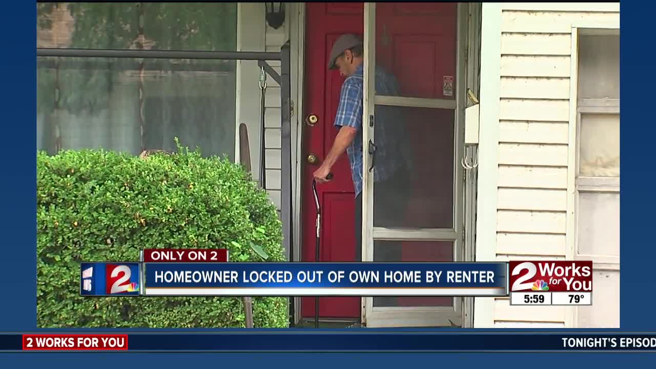 Tulsa homeowner locked out of own home by tenant