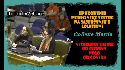Collette Martin - Djeca umiru više od cjepiva nego od Covida Hrvatski prijevod