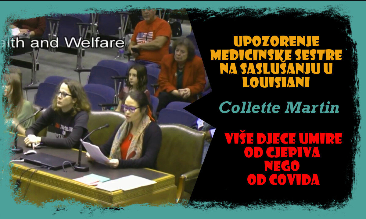 Collette Martin - Djeca umiru više od cjepiva nego od Covida Hrvatski prijevod