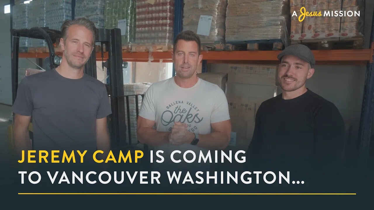 Jeremy Camp is coming to Vancouver, Washington — Join us to see INTO UKRAINE, a film from AJM