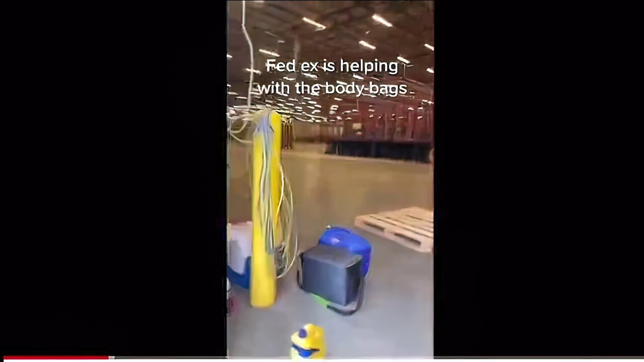 Next Plandemic? Fed ex is Helping with Body Bags distribution!