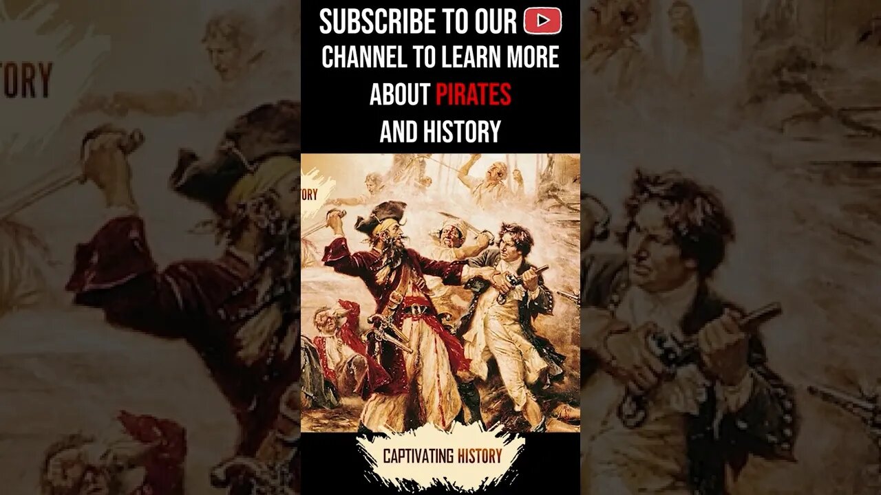 Why Was Edward Teach (Blackbeard) So Feared? #shorts