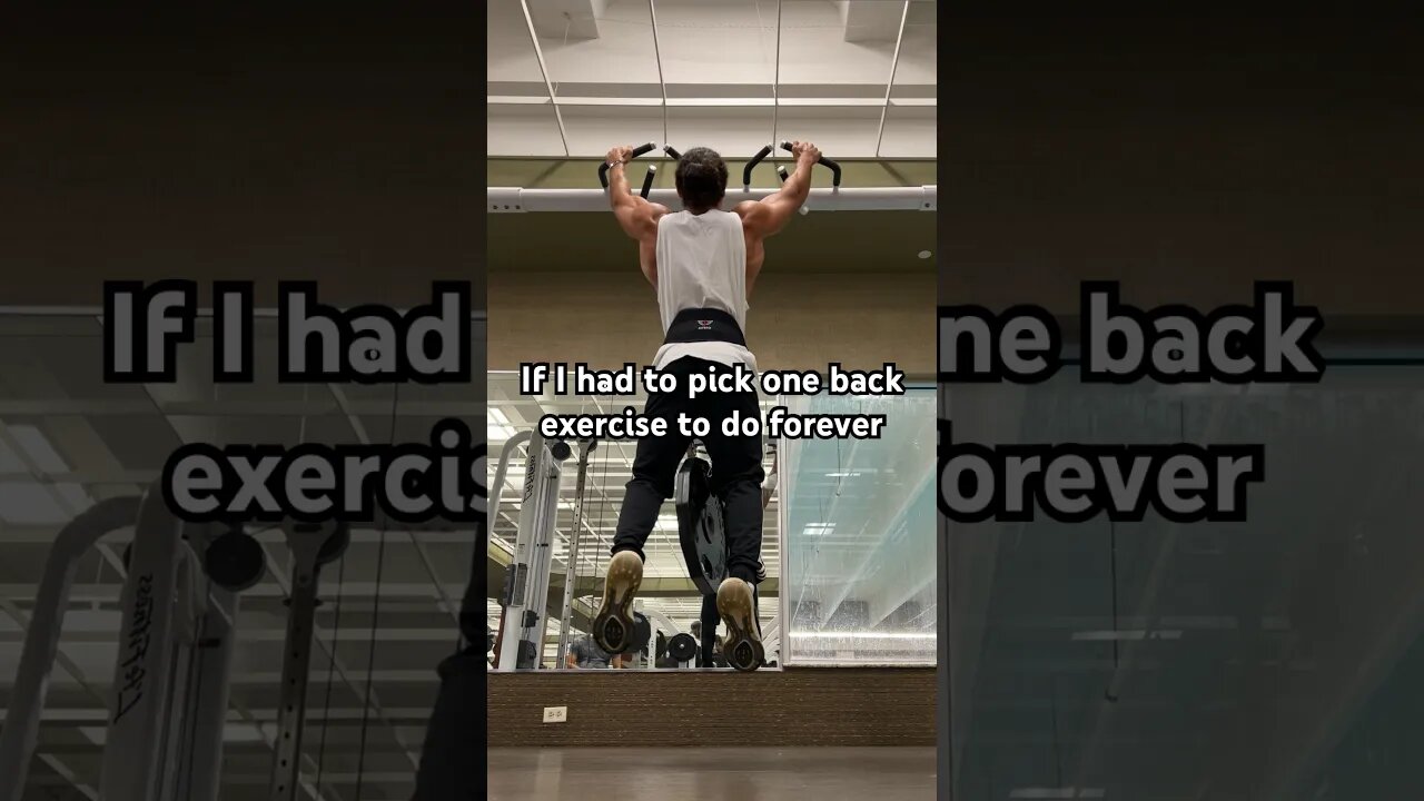 The Only Back Exercise You Need