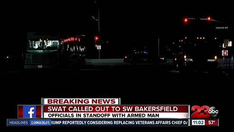BPD in standoff with armed man