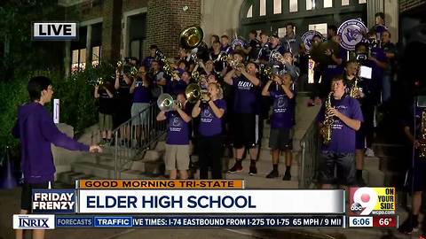 Elder High School students prepare for game vs. Moeller