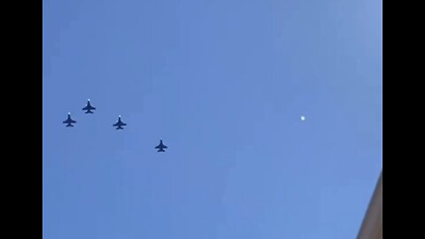 Unidentified Aerial Phenomena (UAPs) - Sharing the Skies with Fighter Jets: Startling Encounter!