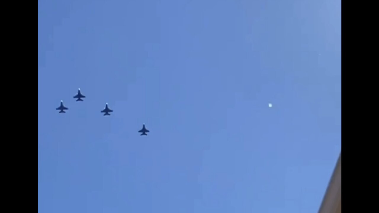 Unidentified Aerial Phenomena (UAPs) - Sharing the Skies with Fighter Jets: Startling Encounter!