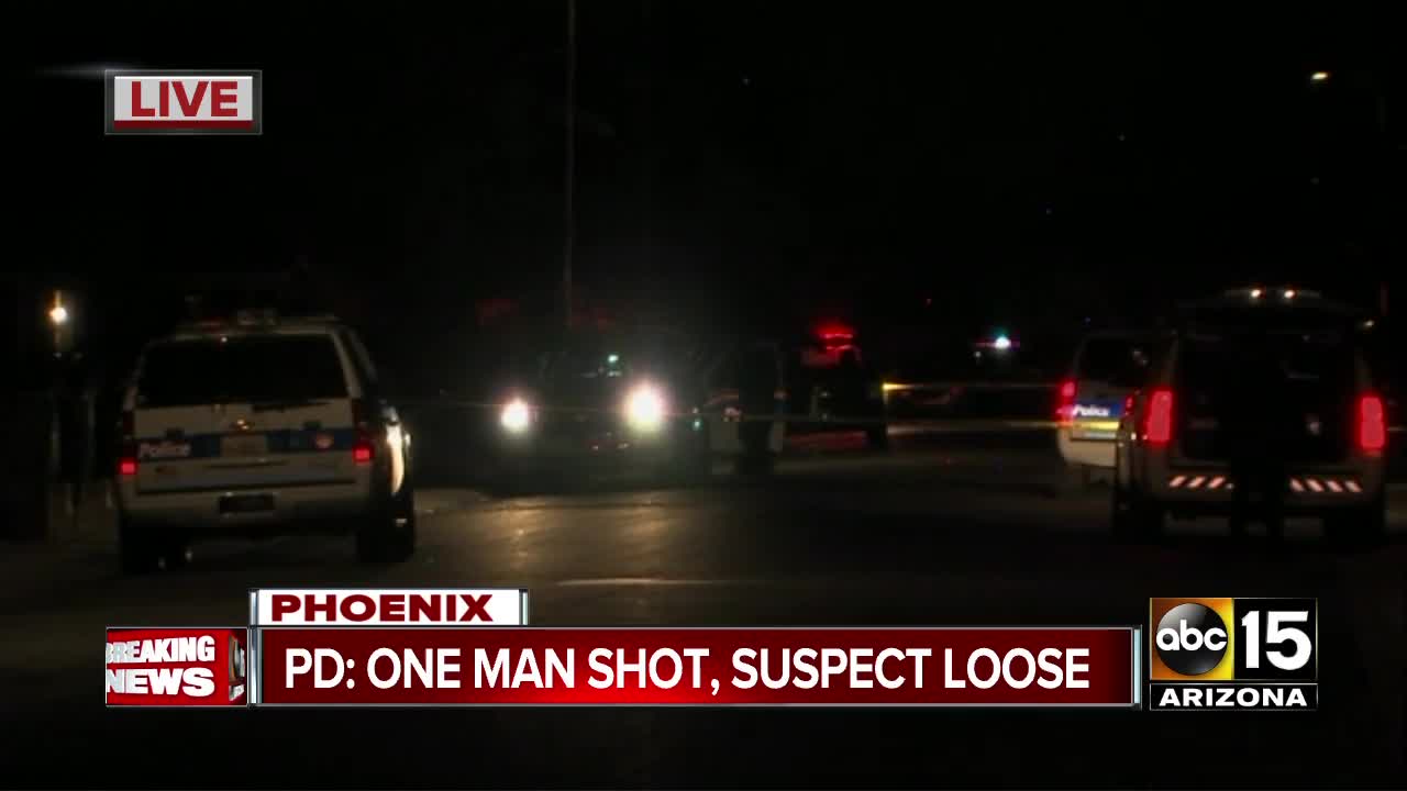 Police investigating after man shot in West Phoenix