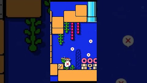 why the x's? #supermariomaker2 #supermariobros #fail