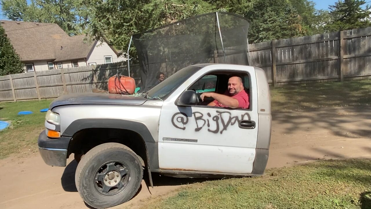 Half the truck twice the fun