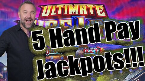 Ultimate Fire Link - 5 HAND PAY JACKPOTS!