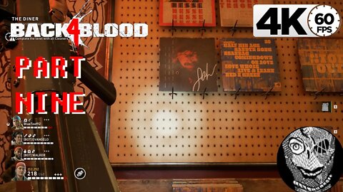 (PART 09) [ACT 1, 3-2 The Diner] Back 4 Blood 4k w/ Blutoof 4k