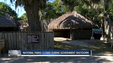 De Soto National Memorial impacted by government shutdown