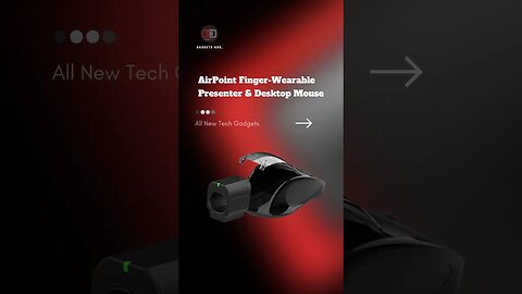 AirPoint Finger-Wearable Presenter & Desktop Mouse #shortvideo #shorts #mouse