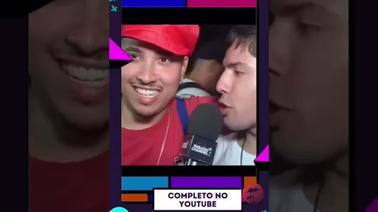 Mário top 😂😂 #humor #shorts #entrevista #rockinrio2022 #carnaval #carnaval2022 #memes #pâniconatv