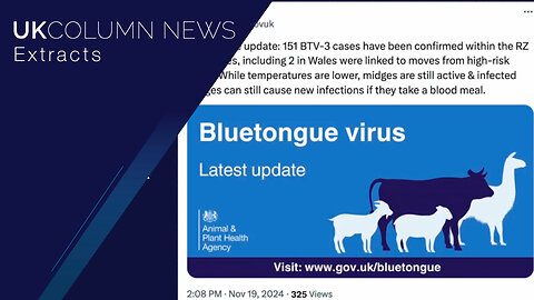 Antimicrobial Resistance (AMR) Awareness Week: More Milking of the Fear Cash Cow - UK Column News