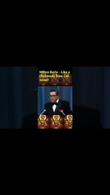 Milton Berle - Jerry Lewis Like a Christmas Tree……In Israel! #love #reels #shortvideo #funny #shorts
