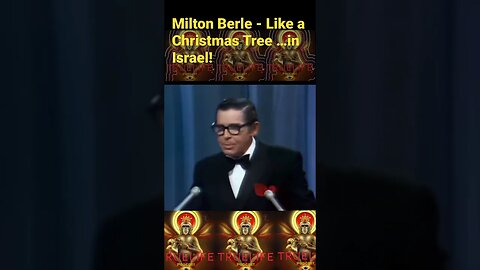 Milton Berle - Jerry Lewis Like a Christmas Tree……In Israel! #love #reels #shortvideo #funny #shorts