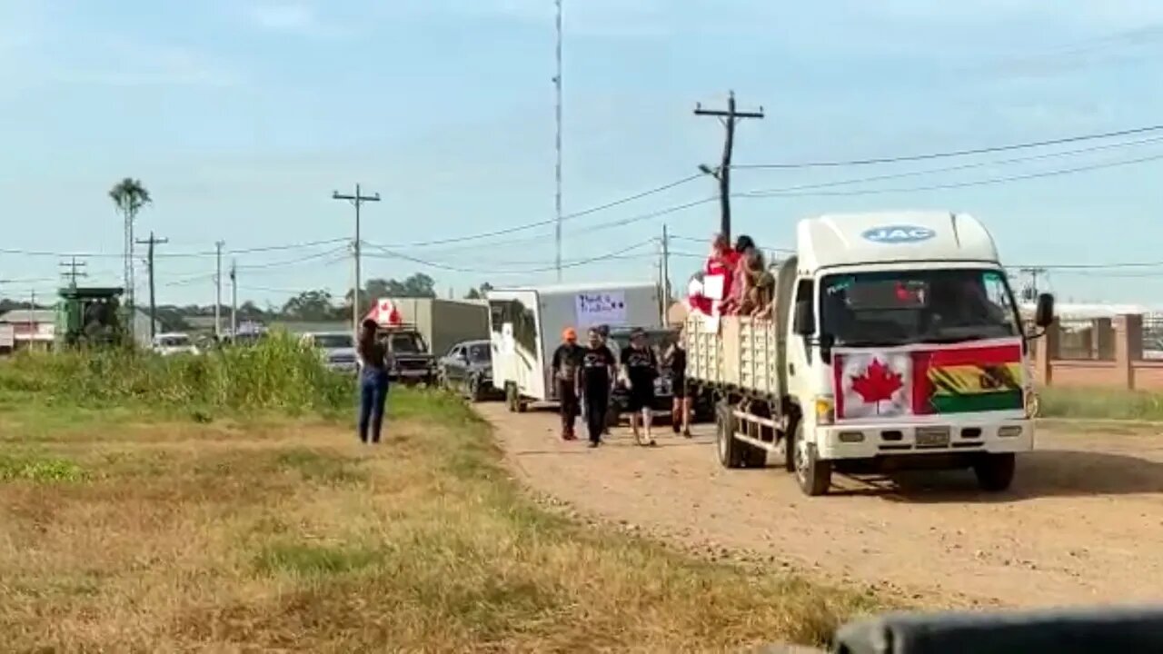 Bolivia joints the Canadian Freedom Convoy #FreedomConvoy2022
