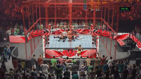 WWE 2K23 PC 1440p Highest Settings Benchmark Ryzen 9 5900X MSI 3080 TI Gaming X Trio