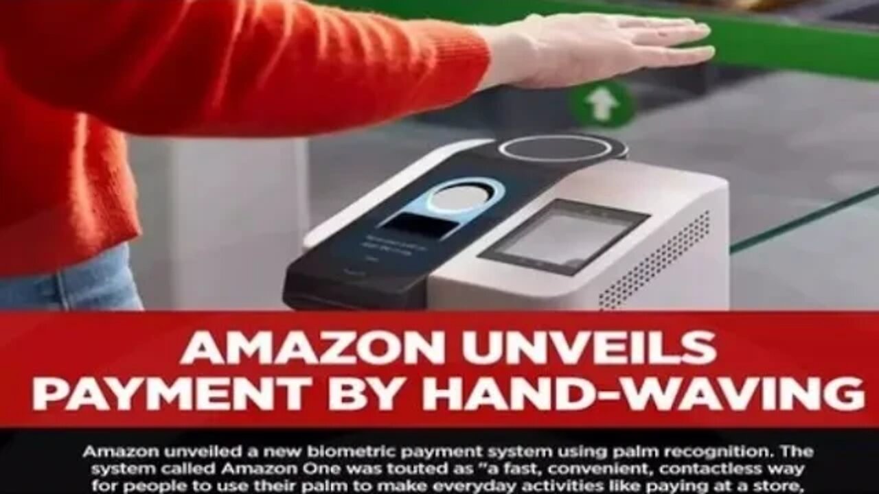 Mark of the Beast: Amazon Expands Pay By Palm - Another Precursor