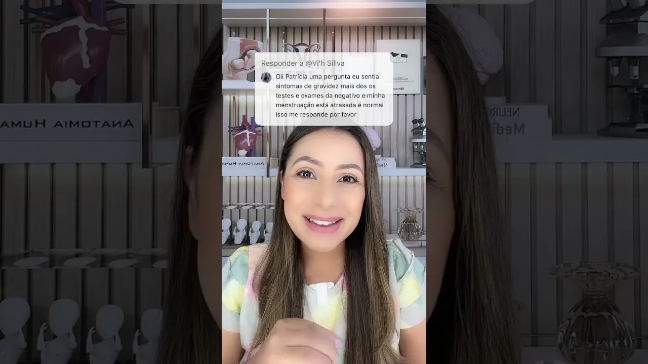 Sinto sintomas de gravidez mas os testes deu negativo