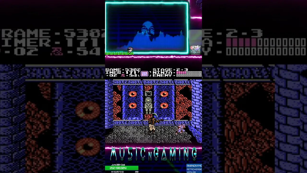 Game boss cheating with no health glitch, still alive. (MUSICnGAMING - 6/21) #shorts #glitch