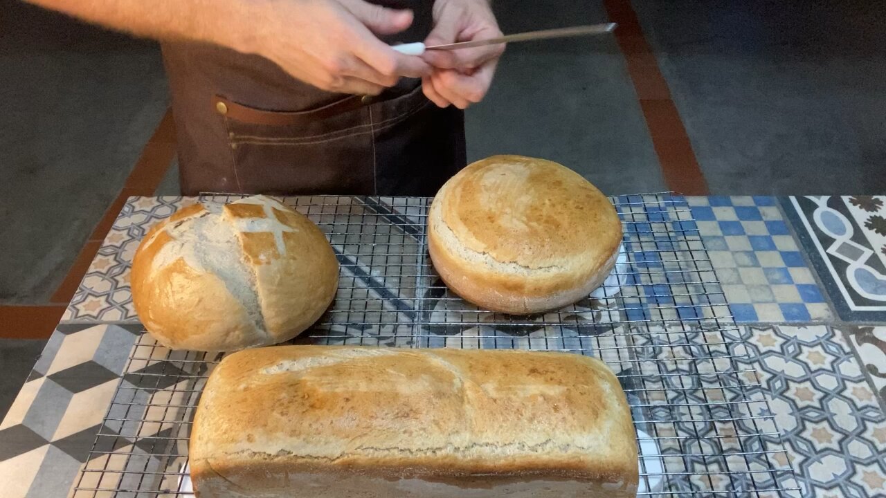 Pão Caseiro Italiano de Leite