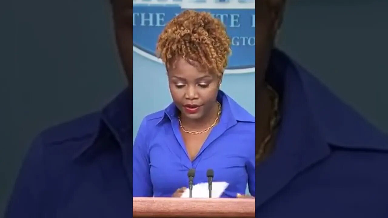 Doocy and KJP clash over immigration where she claims immigration has dropped 90%.