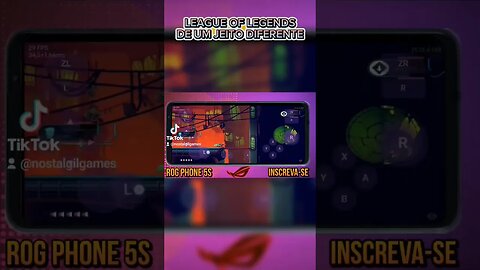 LEAGUE OF LEGENDS DE UM MODO DIFERENTE E VC PODE JOGAR NO CELULAR COM O SKYLINE MUMU SWITCH ANDROID