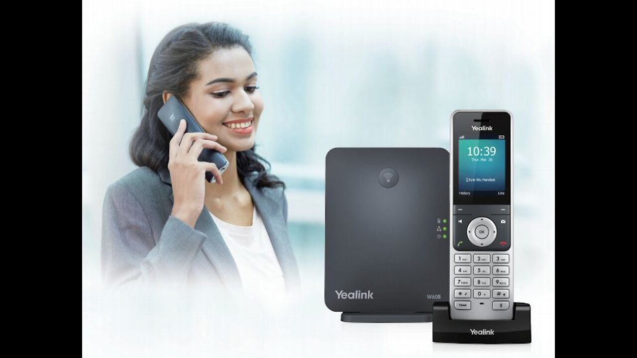 Telefone sem fio | Yealink W53P | Cordless DECT IP Phone