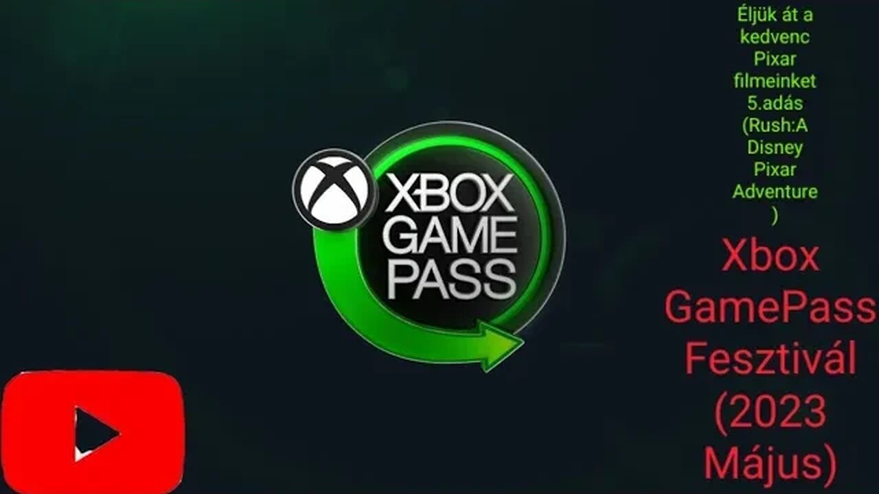 Let's experience our favorite Pixar movies Episode 5 (Rush) (Xbox GamePass Festival) (May 2023)