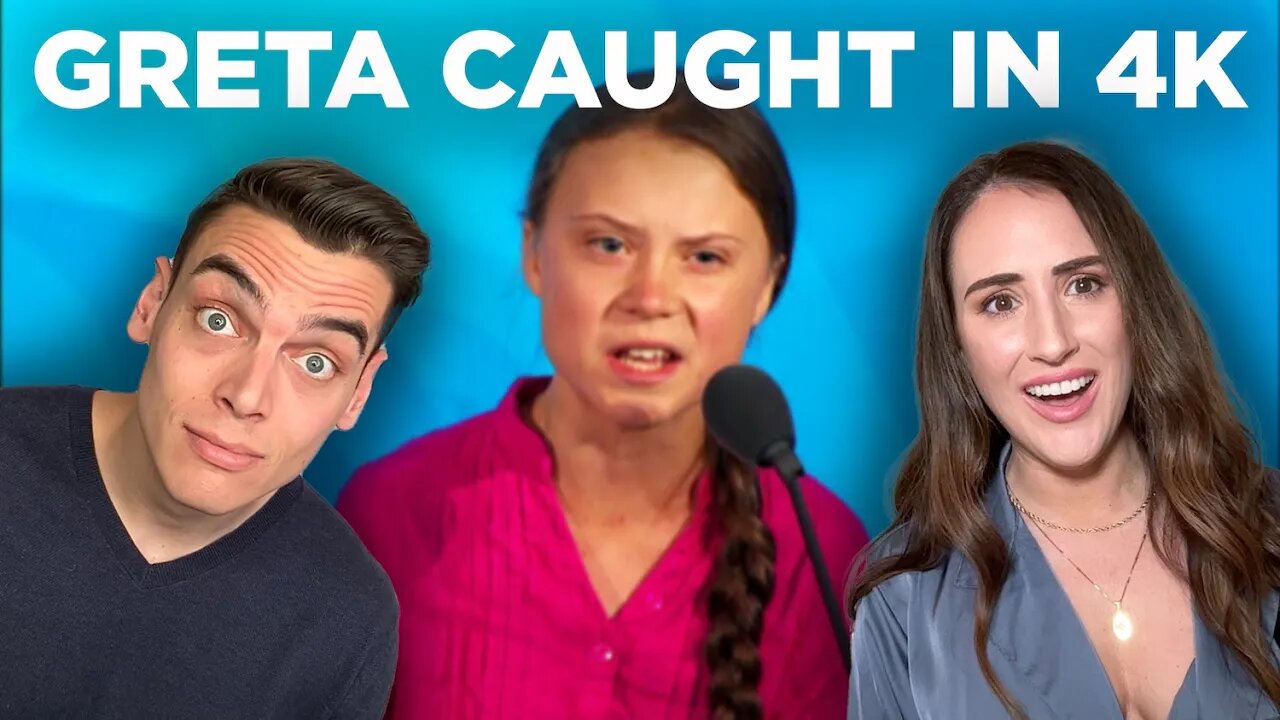 Greta Thunberg gets caught in 4k 😳 (reaction)