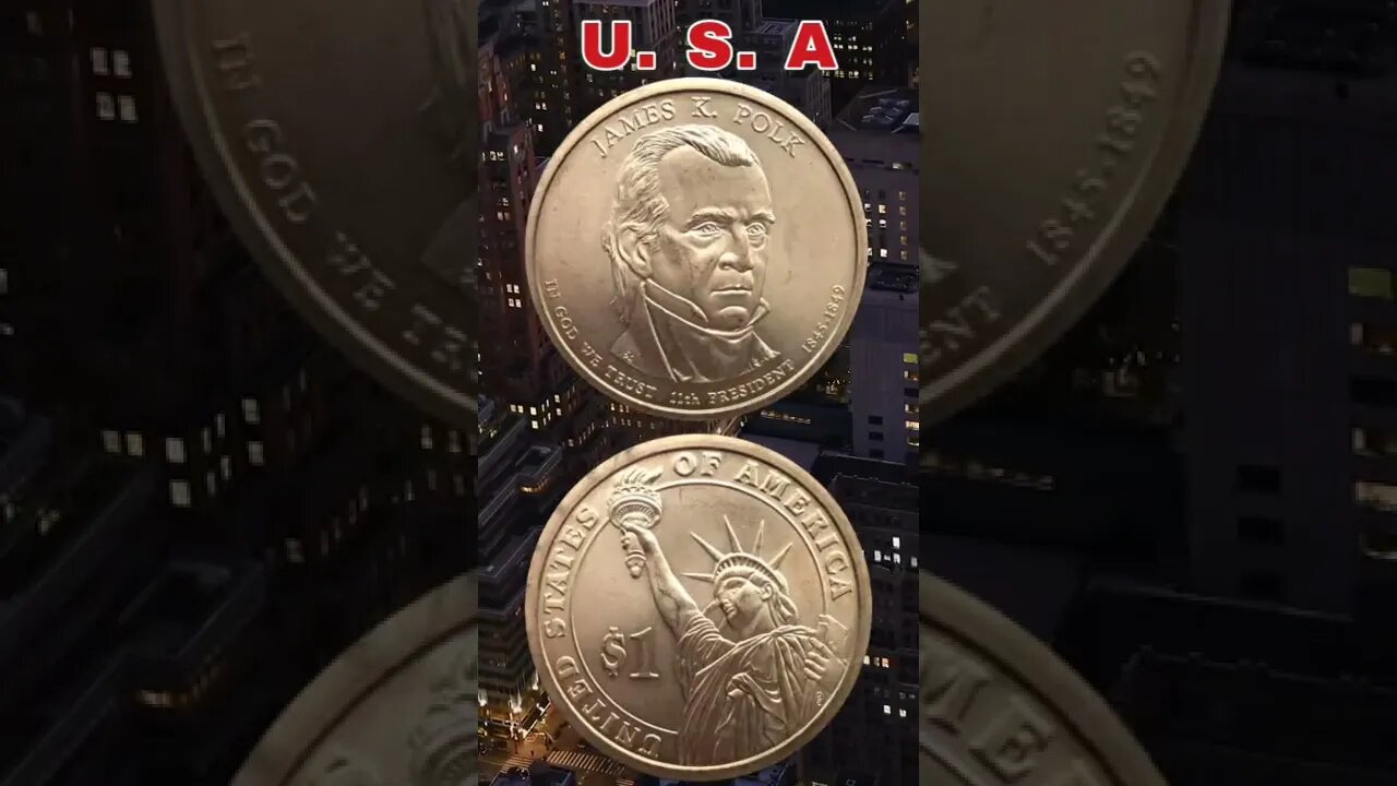 U. S. A. 1 Dollar 2009.#shorts #coinnotesz