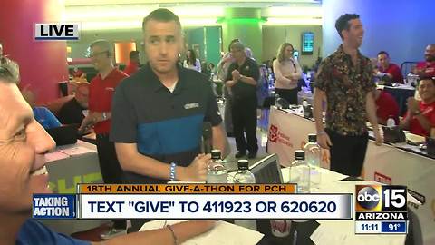 KTAR's annual Give-A-Thon for Phoenix Children's Hospital