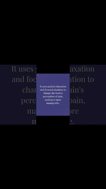 Hypnosis: A Balm For Pain? #lukenosis #chronicpain #hypnotherapist