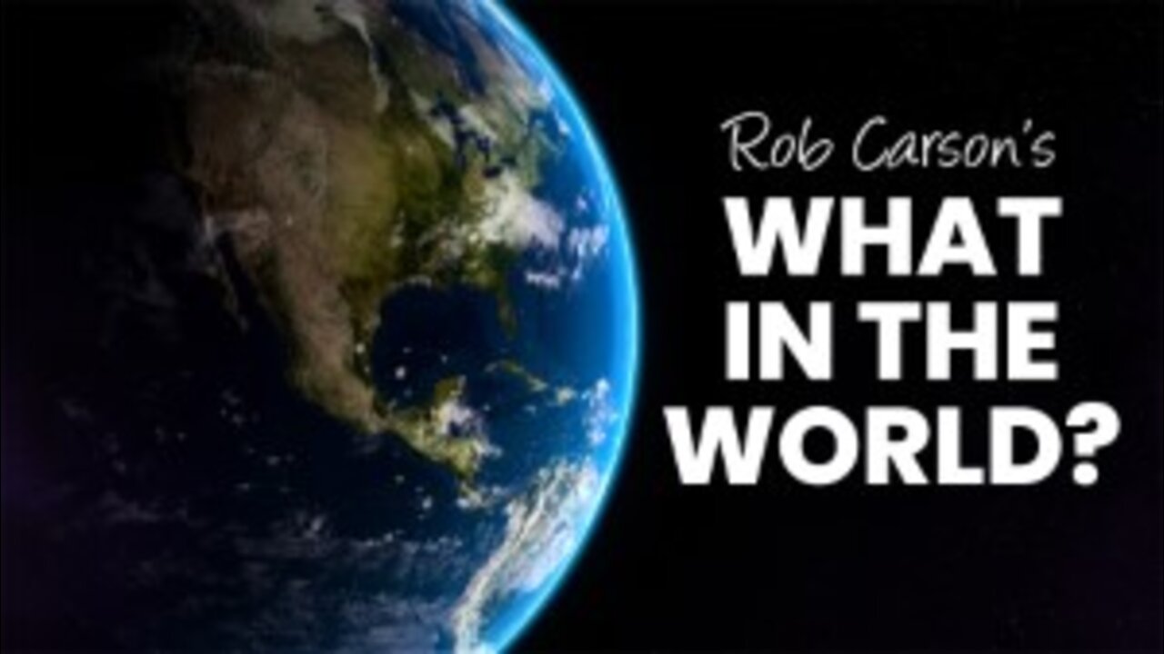 Rob Carson's "What in the World?" on Newsmax Feb 27th & 28th!