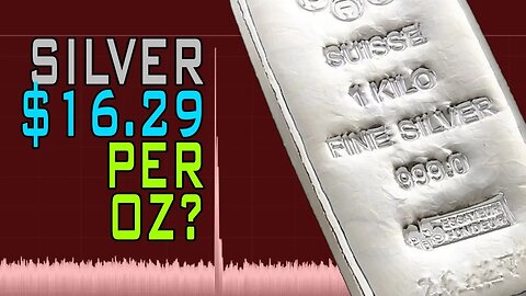 Silver Spiked UP briefly to $16.29! Why?
