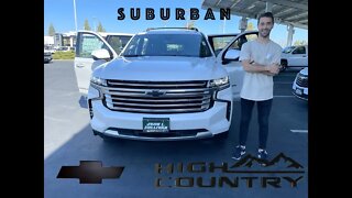 This is it! 2022 Suburban Duramax High Country
