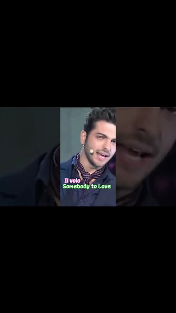 Il Volo - Somebody to love cover - Subscribe For More #shorts #ilvolo #somebodytolove
