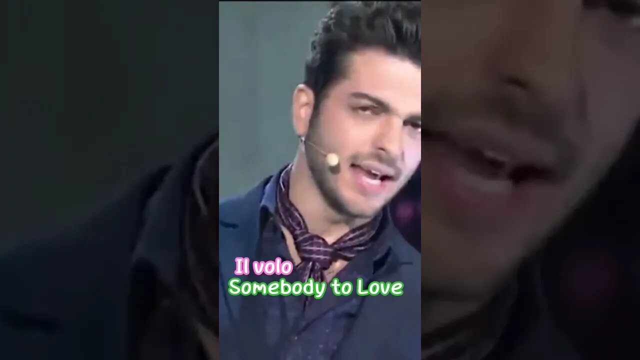 Il Volo - Somebody to love cover - Subscribe For More #shorts #ilvolo #somebodytolove