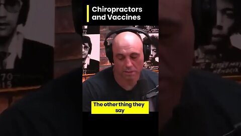 Why are chiropractors doing this? #shorts #vaccines #joerogan #chirpractors