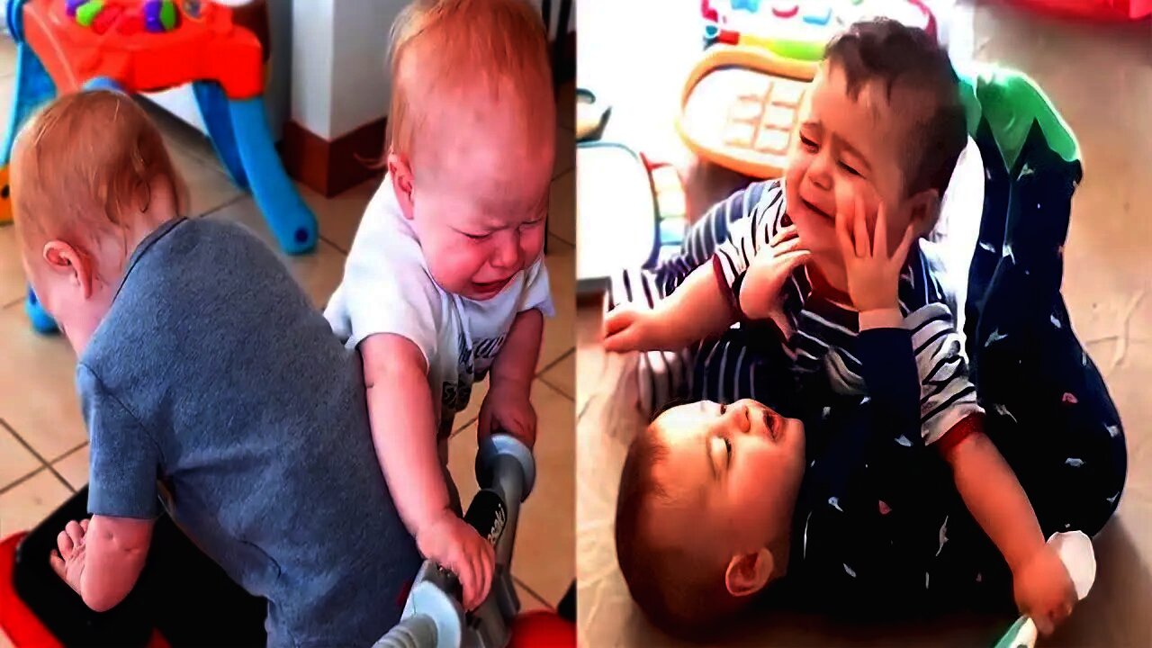 first time watching || movie reaction ||Funny Twin Babies Fight Over Everything