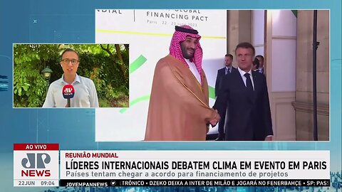 Líderes internacionais debatem clima em evento em Paris