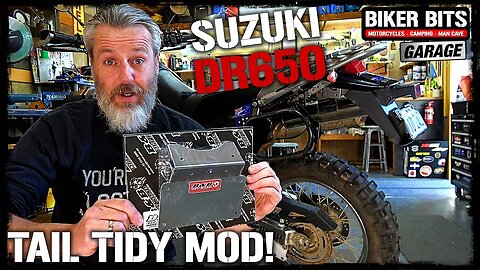 Suzuki DR650 - Tail Tidy - B&B Offroad Number Plate Holder!